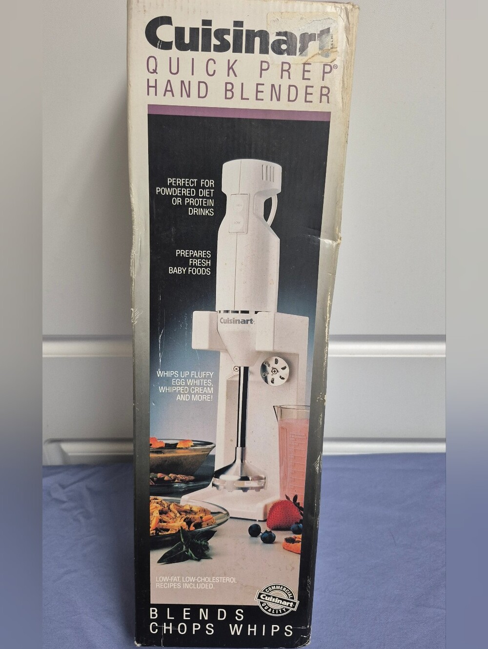 Cuisinart Quick Prep Stick Hand Immersion Blender CSB- 2 & Wall Mount